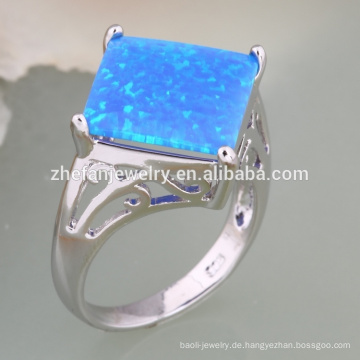 Blume Modellierung Design Schmuck Opal Ring